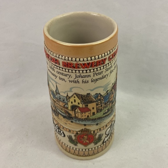 Vintage Stroh’s Beer Stein Heritage II Mug - Picture 4 of 10